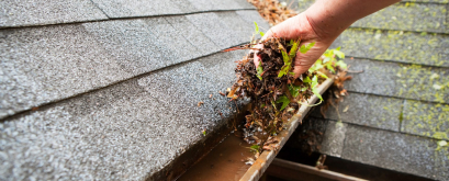 Gutter cleaning maintenance